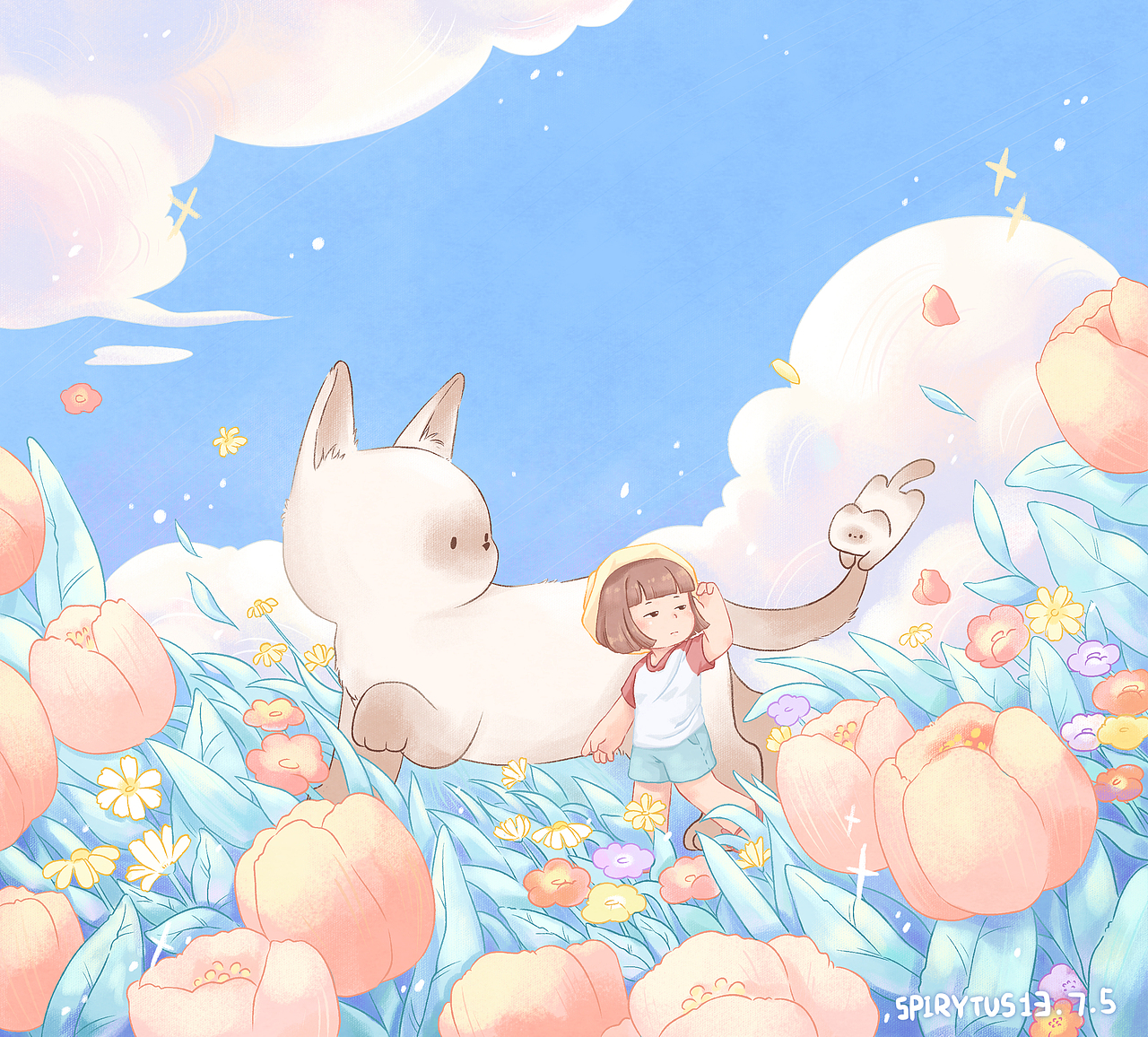 原创插画|无尽之夏