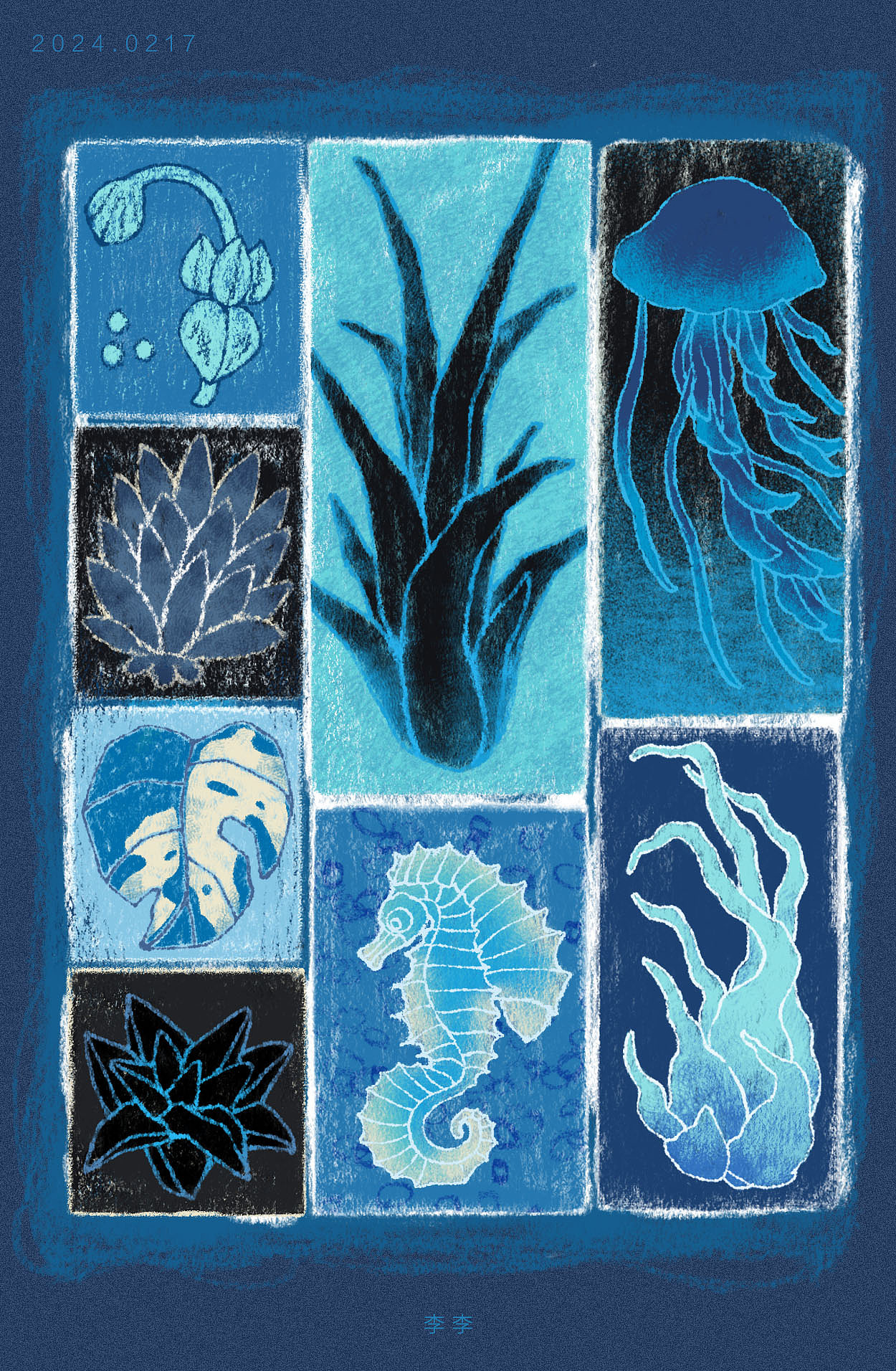 海（图ZMzYxOTc4NDY0） - 商业插画 - 站酷设计师李李不是原创素材 - 站酷ZCOOL