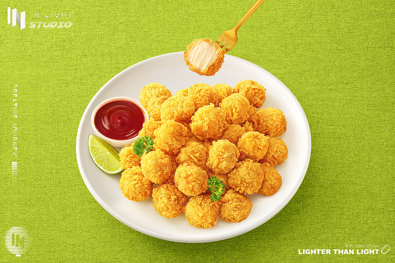 全品包装升级 | 圣农炸鸡从策划开始的包装图拍摄（图ZMzcwOTIxNzY4） - 美食摄影 - 站酷设计师INLIGHT光合原创素材 - 站酷ZCOOL