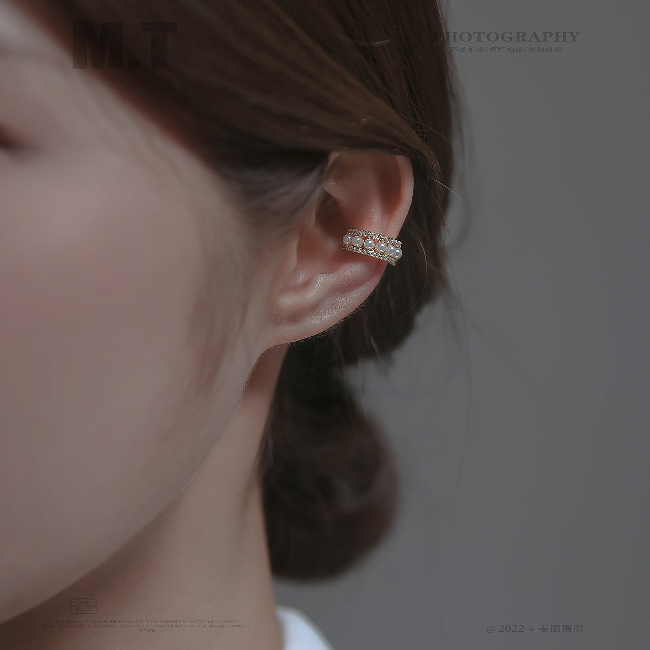 产品摄影 | 小众饰品 耳饰模特拍摄作品展示
