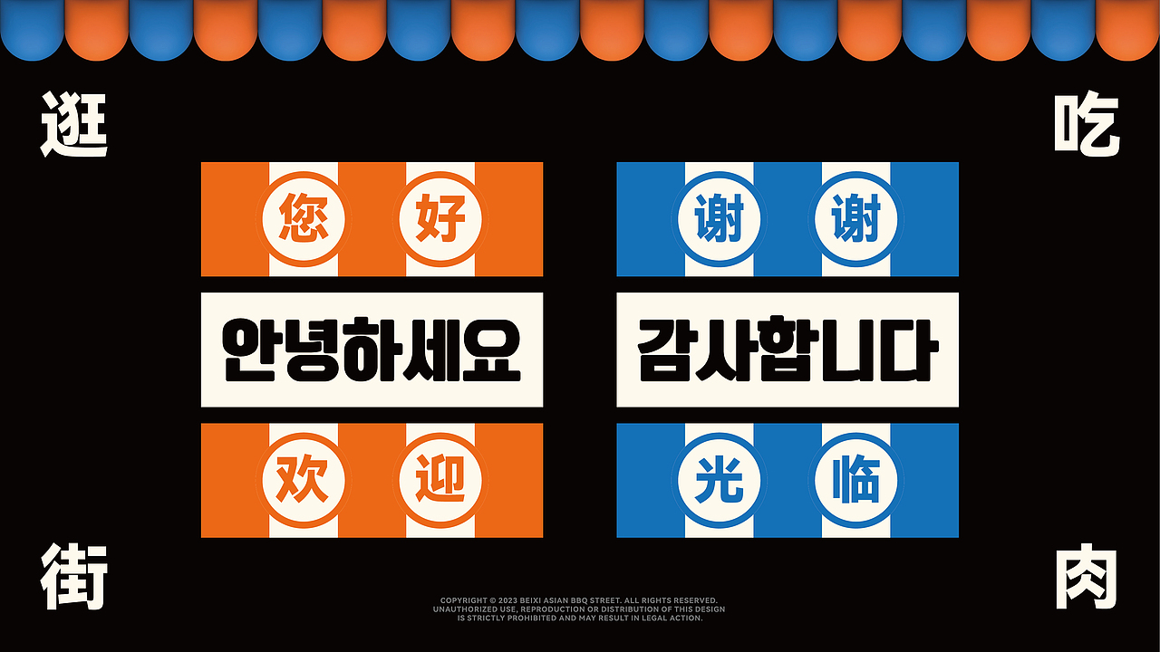 焙熹亚洲烤肉街|品牌设计(图ZMzYxMDU2MjQw) - 品牌 - 站酷设计师吉时定稿原创素材 - 站酷ZCOOL