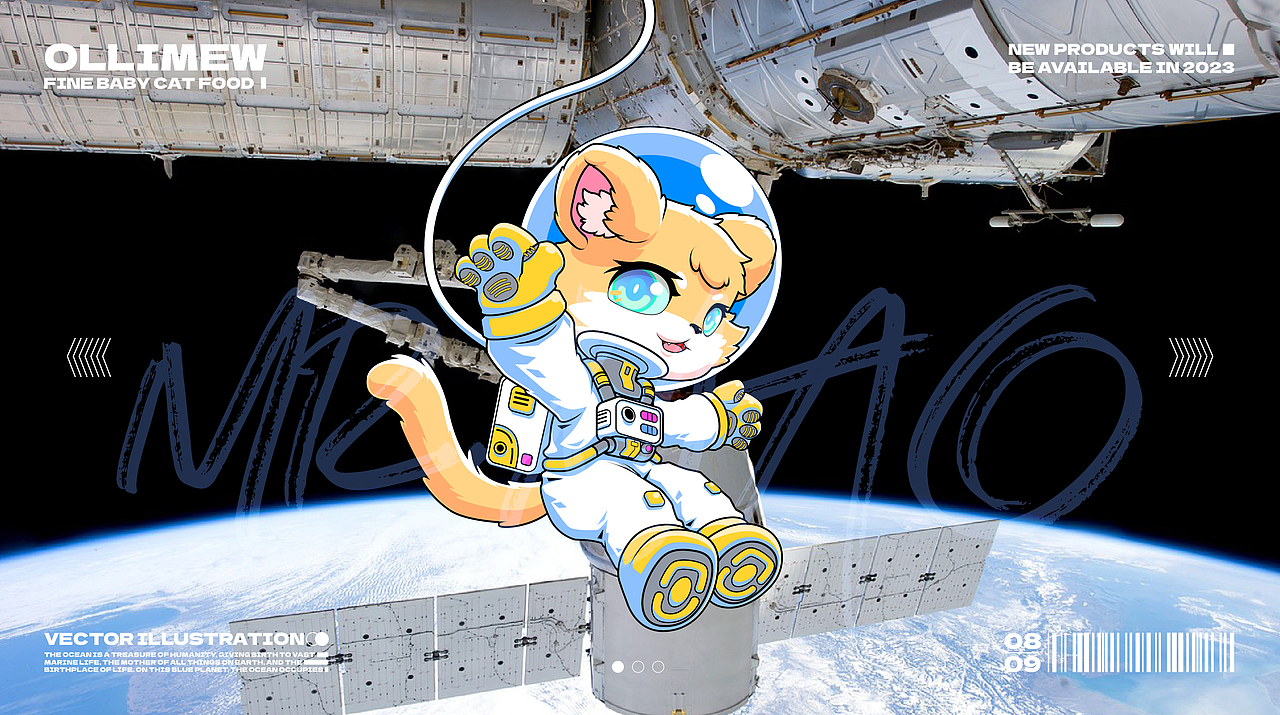 矢量插画IP设计/奥利喵（图ZMzUzODQyMjUy） - 商业插画 - 站酷设计师鸟哥插画原创素材 - 站酷ZCOOL