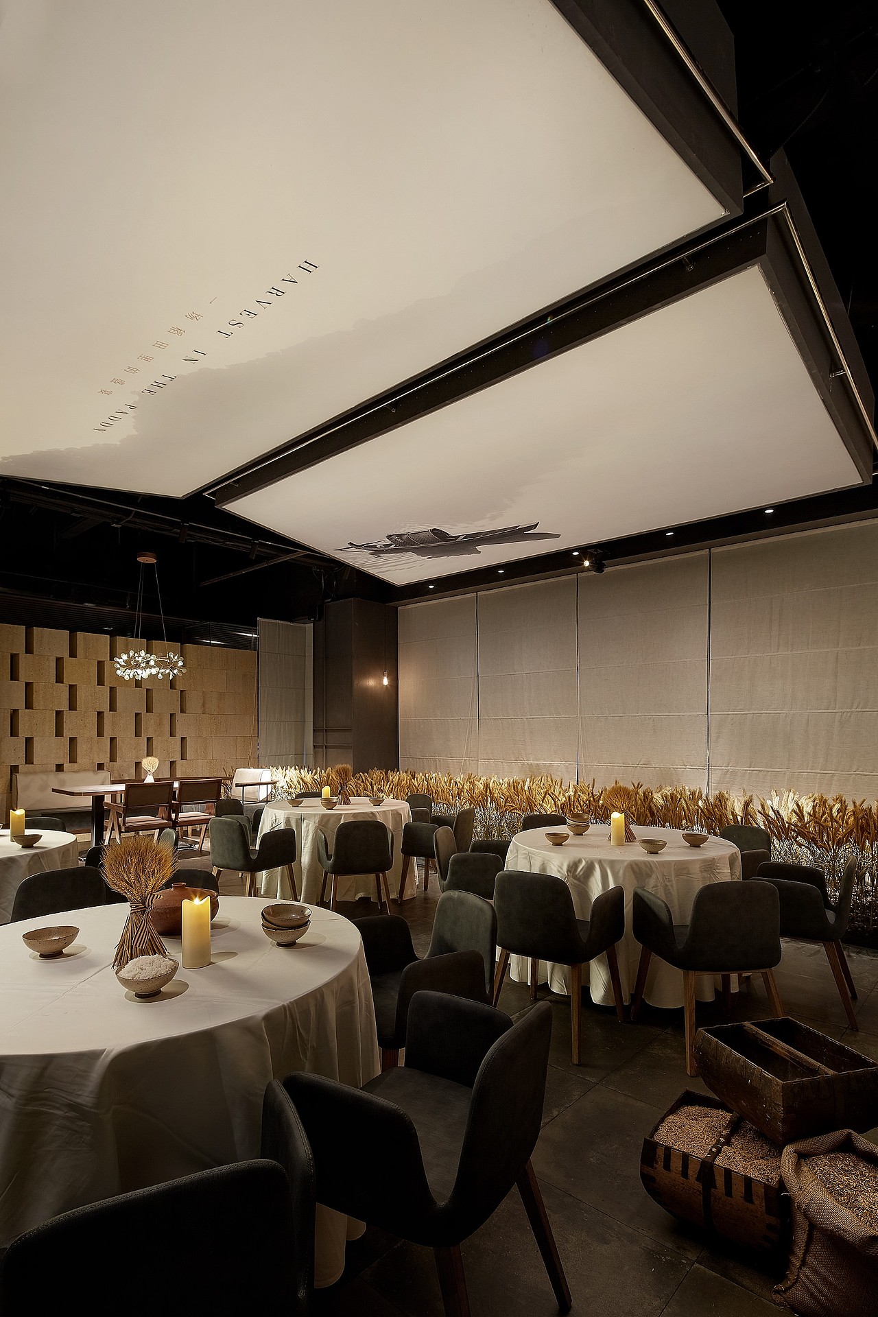 有山设计×湘颂 | 在稻田中享一席湘菜盛宴（图ZMzA5MjA4Mzg4） - 商业空间设计 - 站酷设计师有山设计原创素材 - 站酷ZCOOL