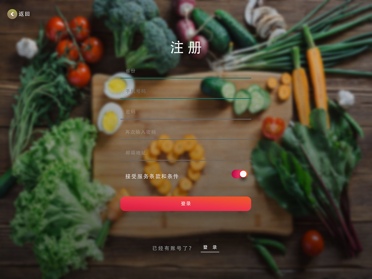 好吃货APP--UI设计篇