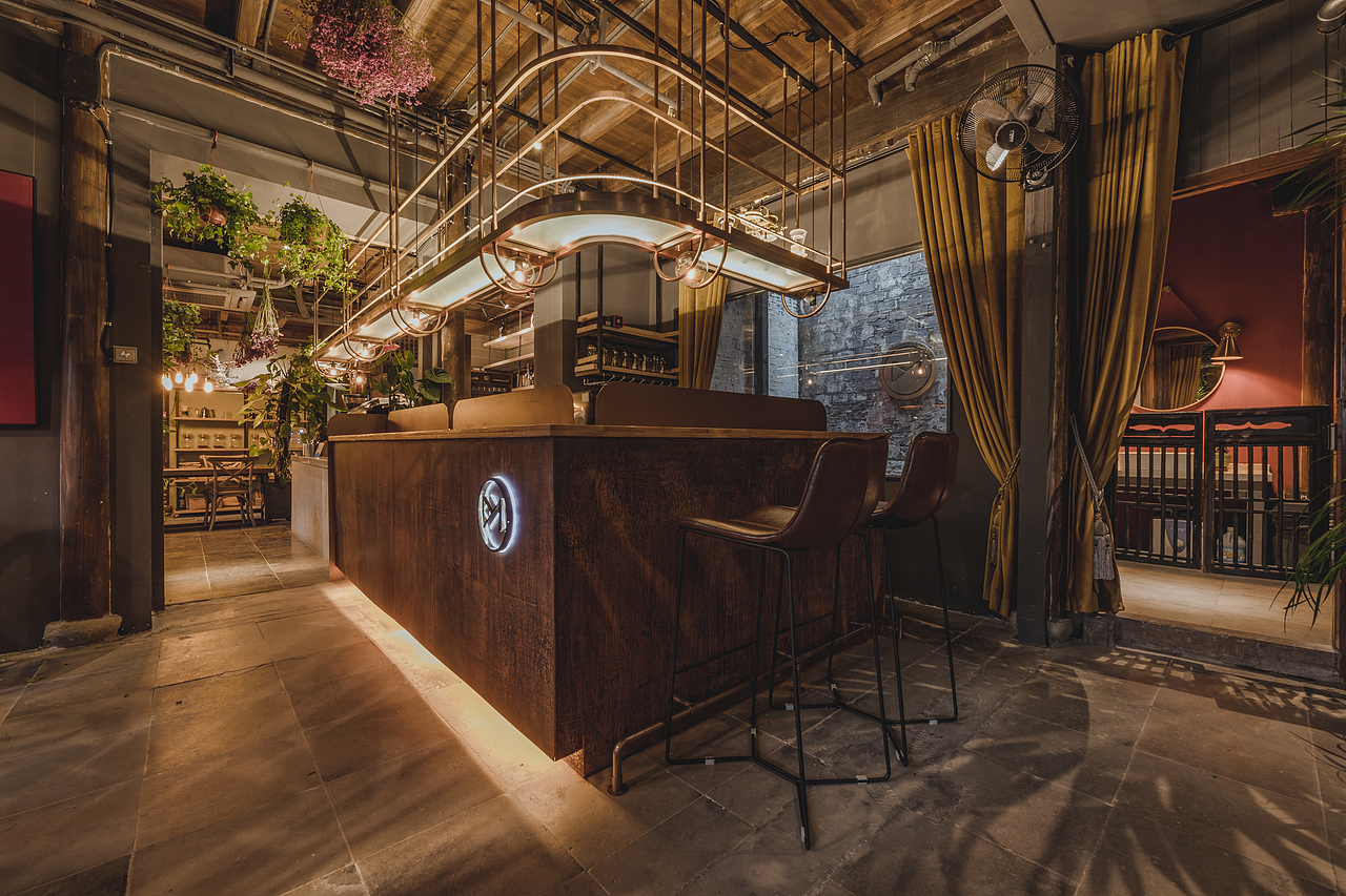 空間案例 | 抹胭脂·蜜悅——水色江南（圖ZMzEyMjE2NjI4） - 酒店餐飲設(shè)計 - 站酷設(shè)計師有劃設(shè)原創(chuàng)素材 - 站酷ZCOOL