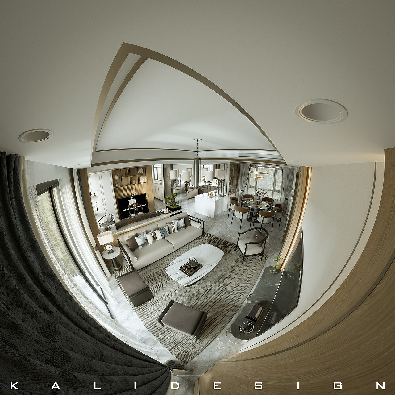 120平/新中式方案