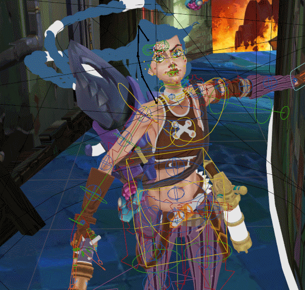 金克斯 双城之战 英雄联盟 游戏美宣海报（图ZMzI1NzkzNTA0） - 游戏原画 - 站酷设计师映山辰原创素材 - 站酷ZCOOL