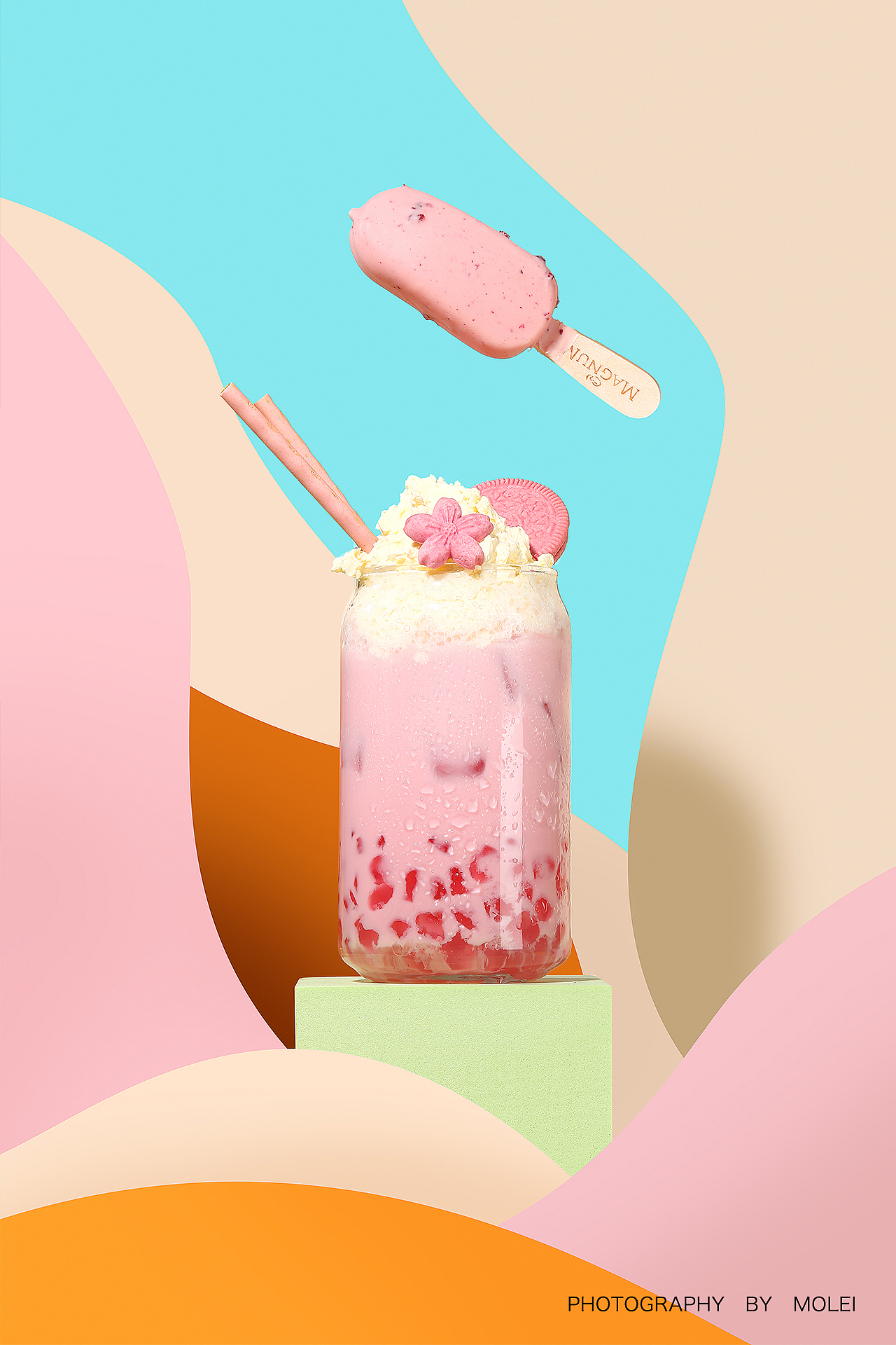 【素造】夏日饮品奶茶拍摄_悠然雅致摄影-站酷zcool