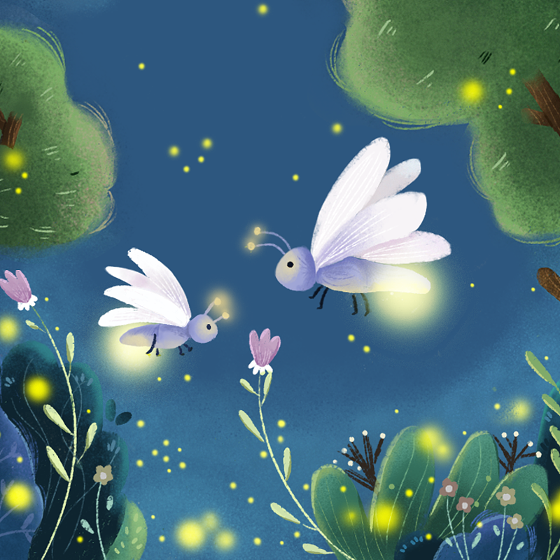 儿童插画 -动物儿歌