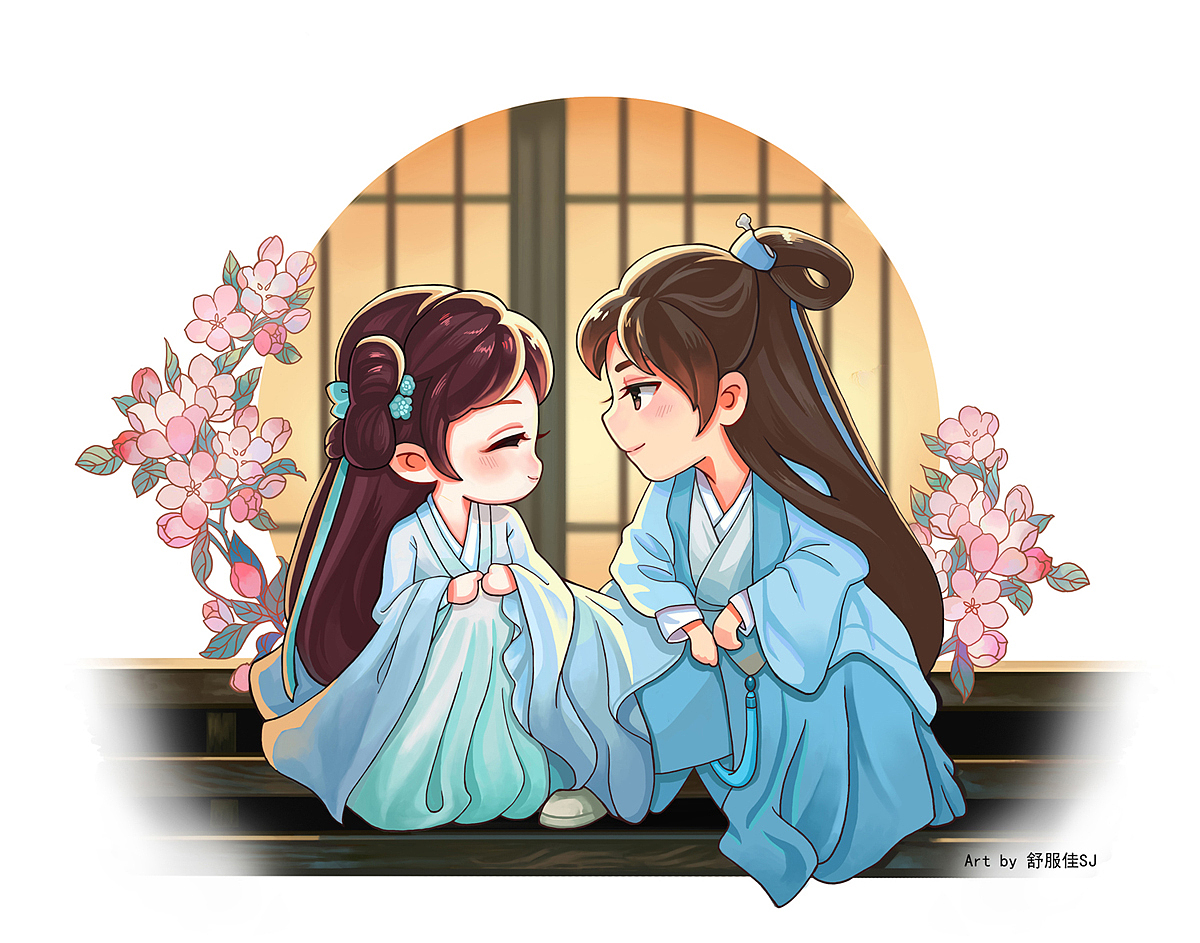 之前画的一些Q版（图ZMzA2Njc3Mzc2） - 创作习作 - 站酷设计师舒服佳SJ原创素材 - 站酷ZCOOL