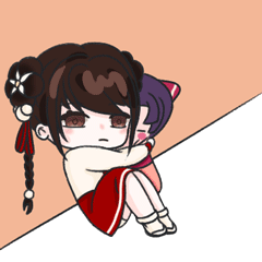 胡桃Q版gif表情包