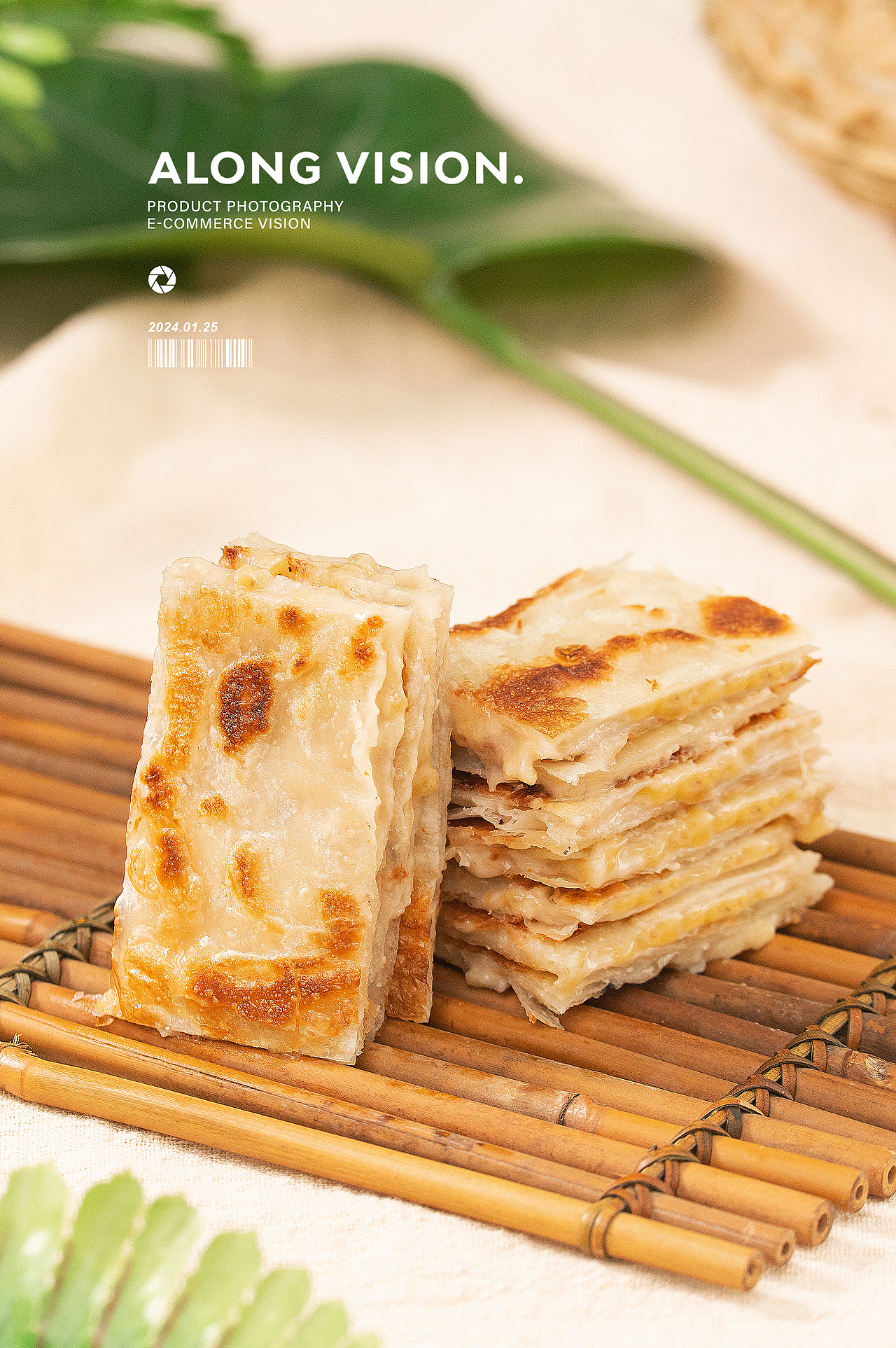 印度飞饼水果飞饼拍摄