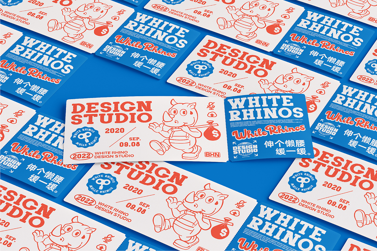 白犀牛 | Desing-Studio（图ZMzA4Njg0OTYw） - 品牌 - 站酷设计师Booring原创素材 - 站酷ZCOOL