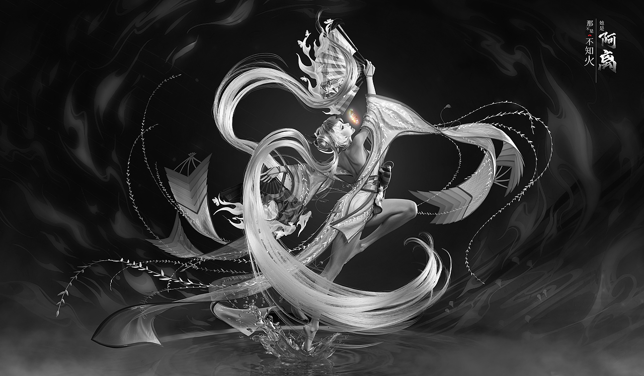 烬染不夜（图ZMzA2MjA2Mjgw） - 人物/生物 - 站酷设计师摊煎饼的馍型师原创素材 - 站酷ZCOOL