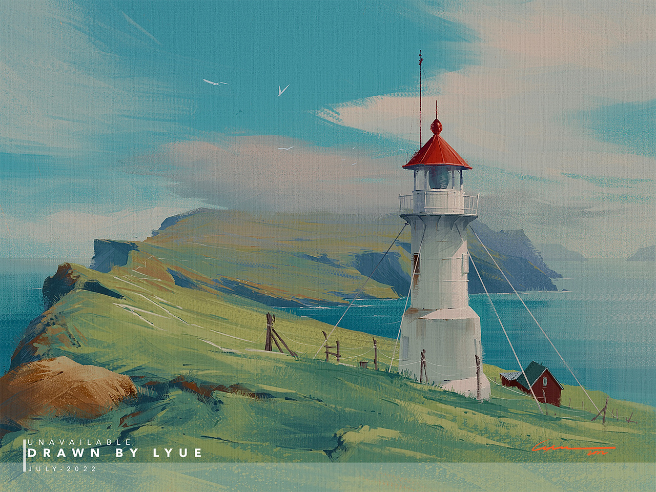 iPad风景插画合集(2022.07)