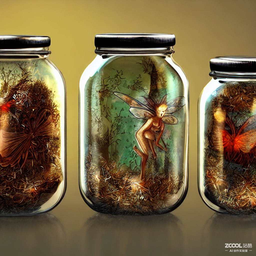 #AI 创作实验室#玻璃罐子里的虫子（图ZMzE5NTcxNzQw） - AI作品 - 站酷设计师柚子罐头原创素材 - 站酷ZCOOL