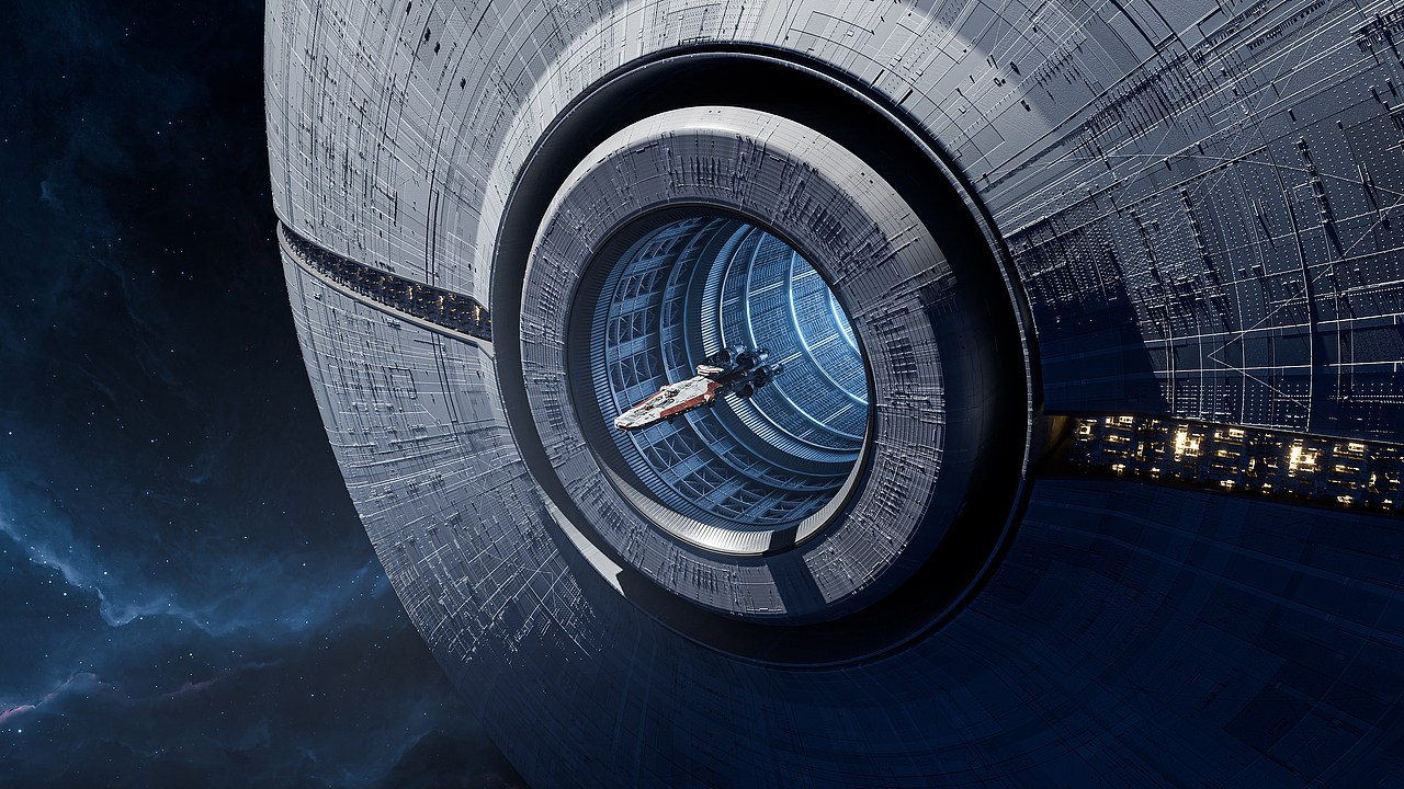 科幻场景渲染 - 漫游（图ZMzU4NTcwMjY4） - 场景 - 站酷设计师easy寰原创素材 - 站酷ZCOOL