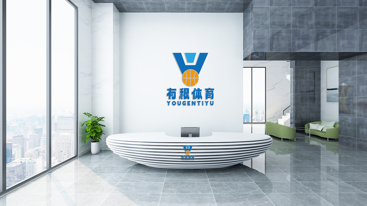 LOGO 体育教育培训 篮球 网球 排球 球类运动培训 logo