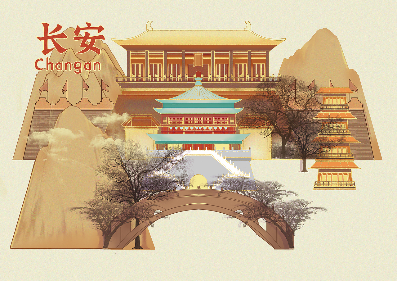 【城市中的巨型女孩系列】:西安