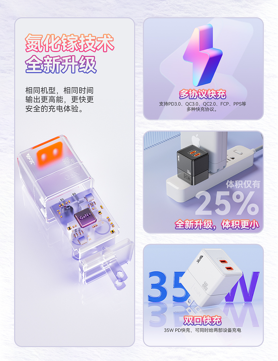 一款充电器电商详情也