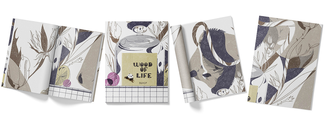 野兽派 x 阿怪站左“香薰——熊猫噗噗”