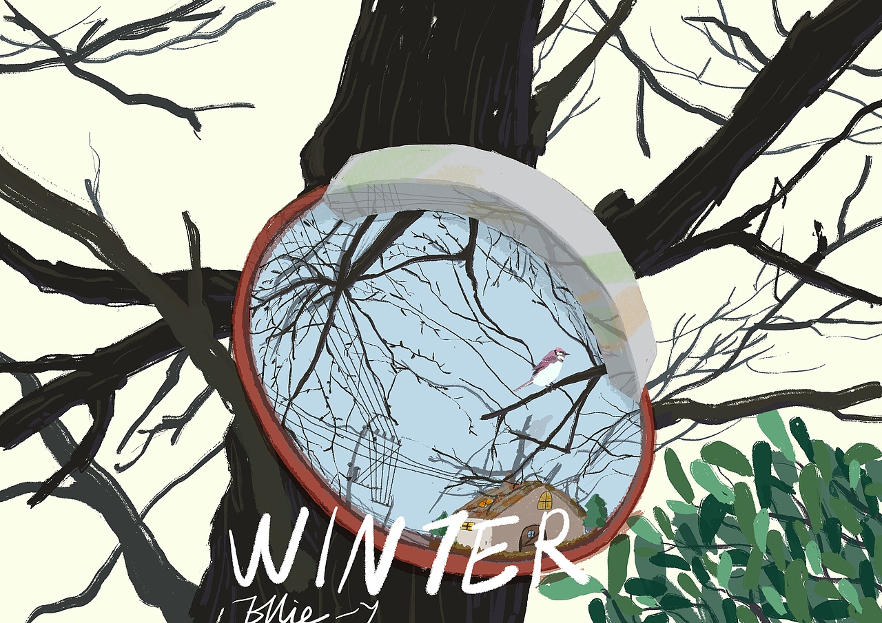 反光镜下的四季（图ZMzAwNzY2NTg0） - 创作习作 - 站酷设计师Z86512767原创素材 - 站酷ZCOOL