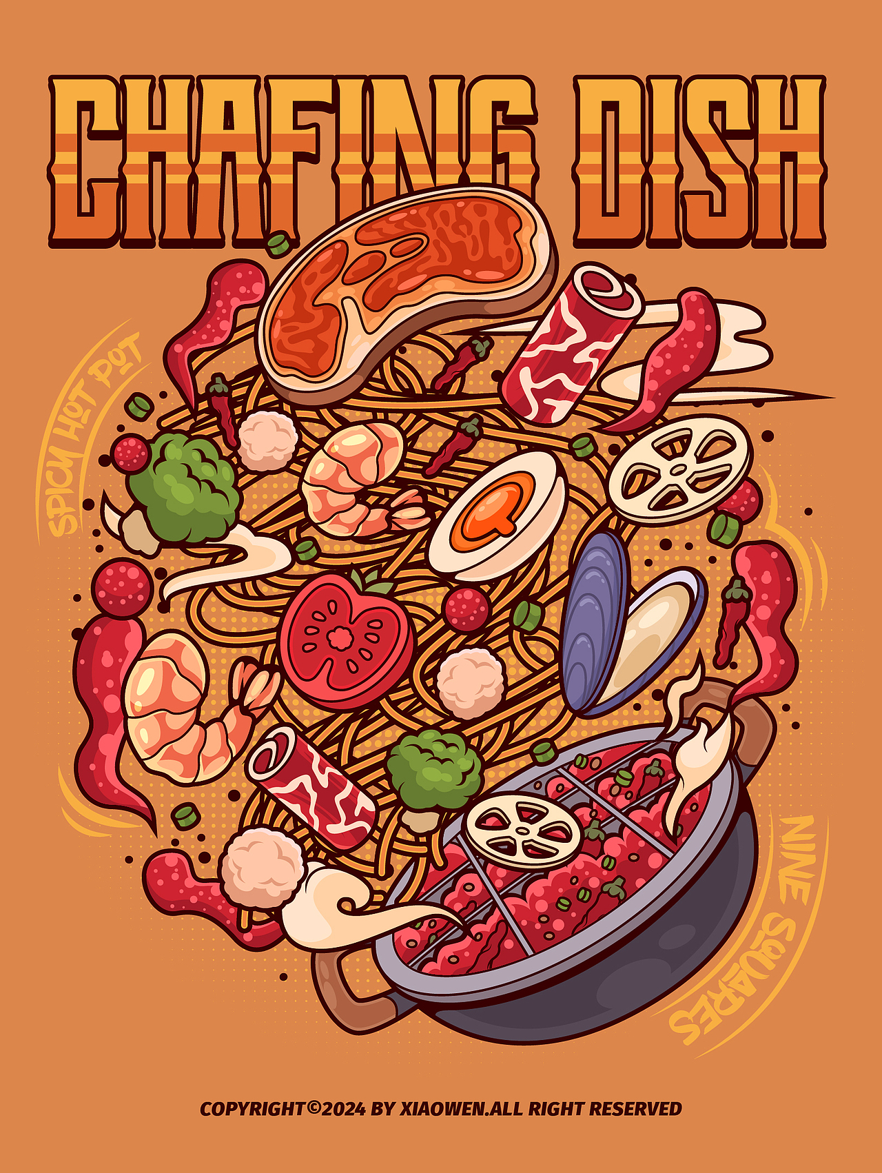 四月份插画汇总（图ZMzY3Mjg1NDI0） - 新锐潮流插画 - 站酷设计师无敌的小文原创素材 - 站酷ZCOOL