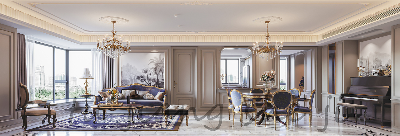 法式复古的家,可太有氛围感啦