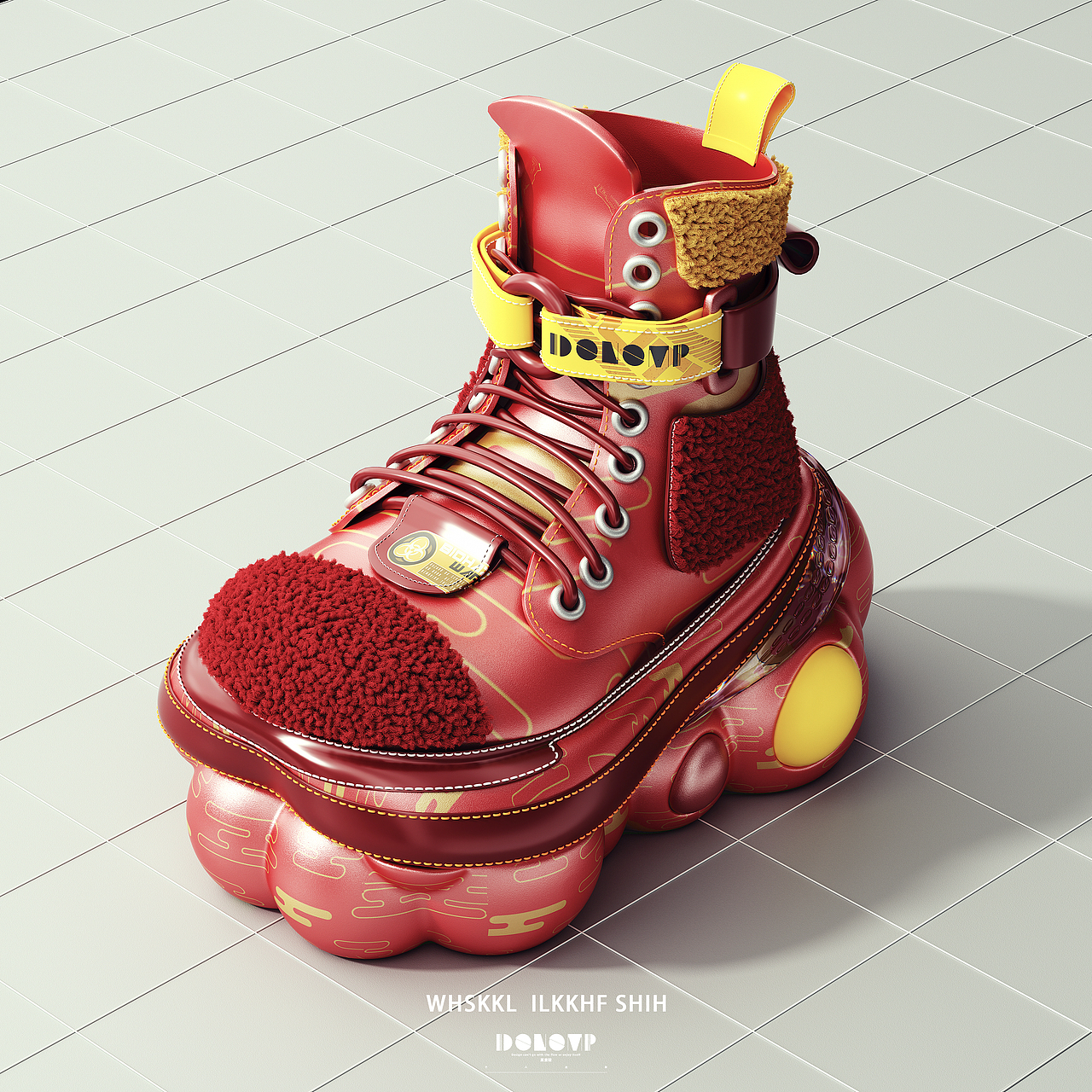creative 3d concept shoes【创意3d概念鞋】
