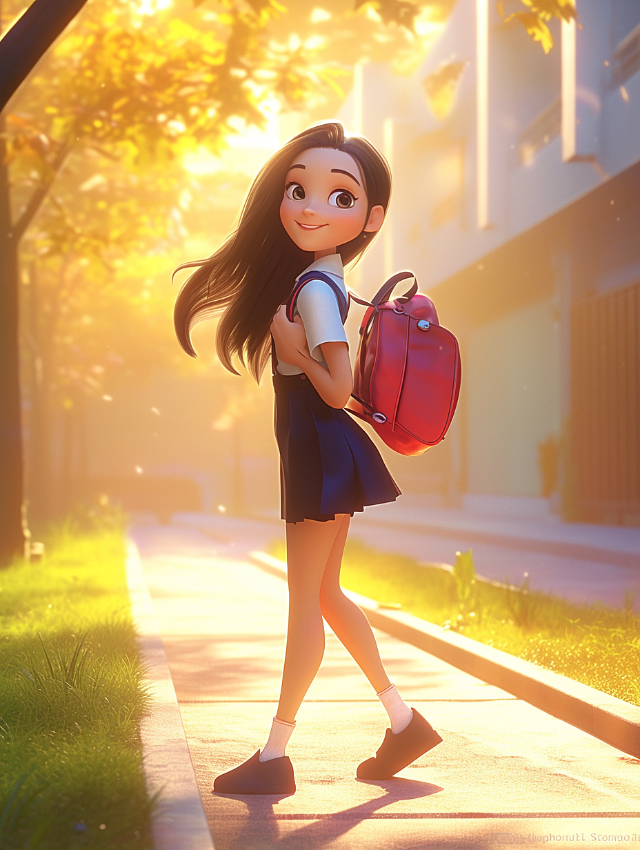 62🎨背包学生装（图ZMzY5MjYzMjU2） - 艺术插画 - 站酷设计师马哥166原创素材 - 站酷ZCOOL