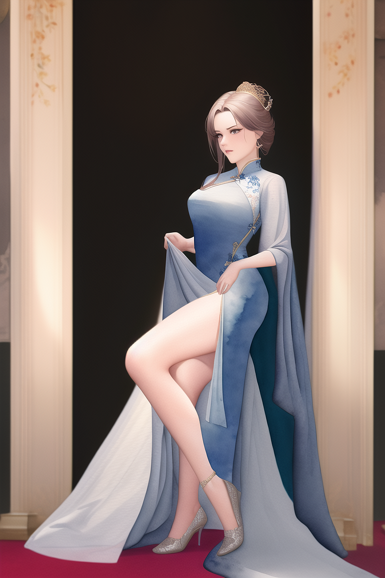 NOVELAI,旗袍合集