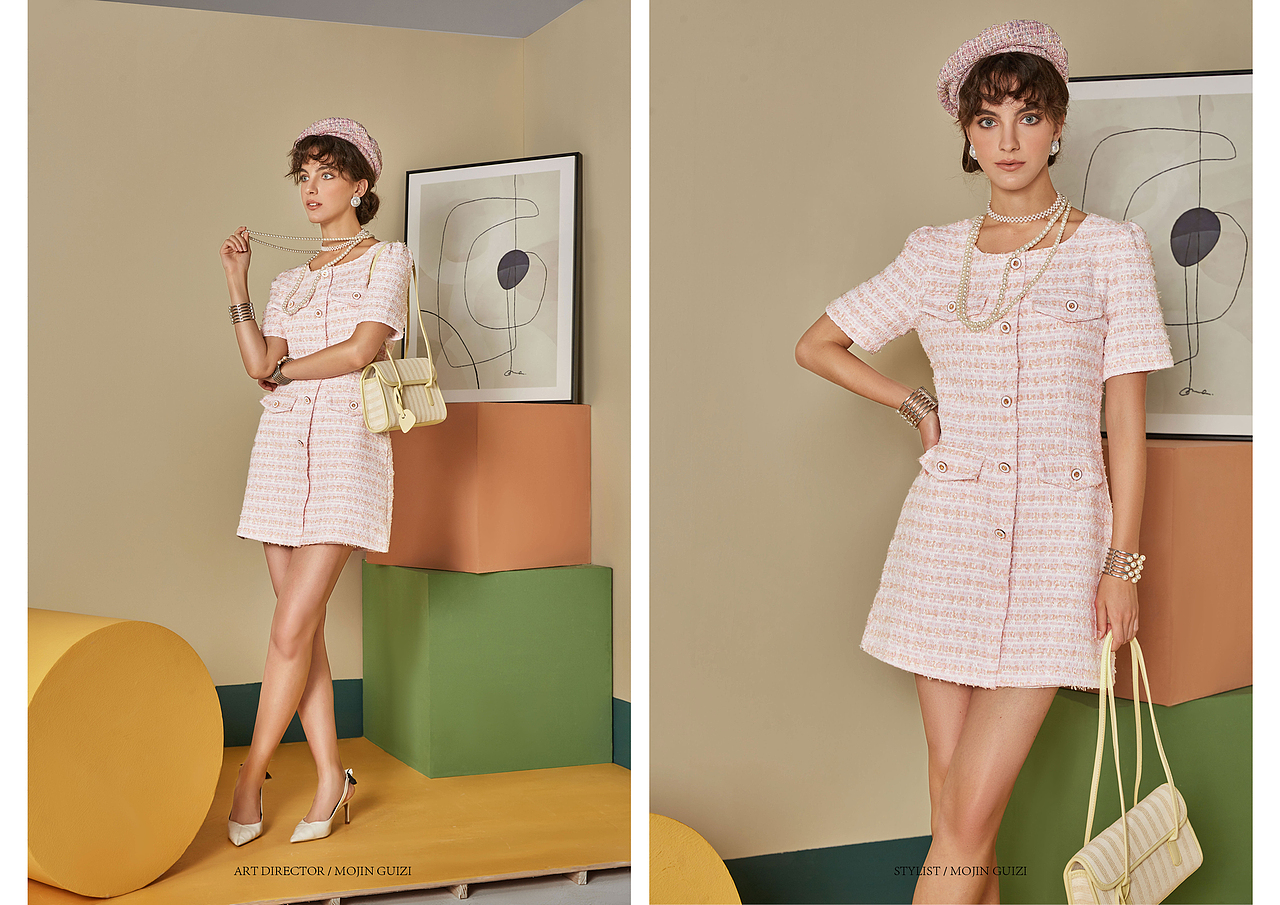 “香奈儿”女孩 丨搭配&策划（图ZMzM0NTkxMDA4） - 时尚/艺术摄影 - 站酷设计师莫金桂子原创素材 - 站酷ZCOOL