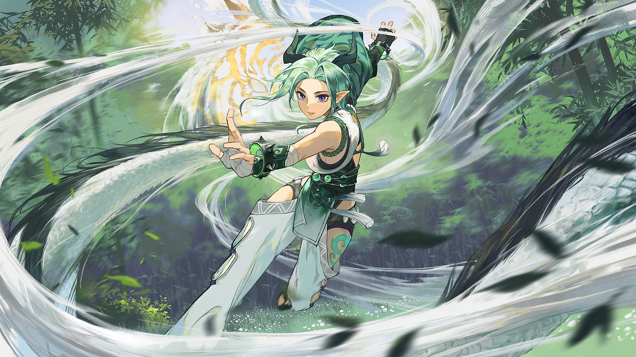 美宣插图（图ZMzY3ODk4OTg0） - 游戏原画 - 站酷设计师妄猫原创素材 - 站酷ZCOOL