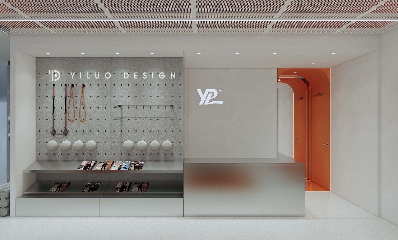 YILUO DESIGN｜YPL运动潮流品牌服饰店铺形象设计（图ZMzYxMDU4NTI0） - 商业空间设计 - 站酷设计师一落设计事务所原创素材 - 站酷ZCOOL