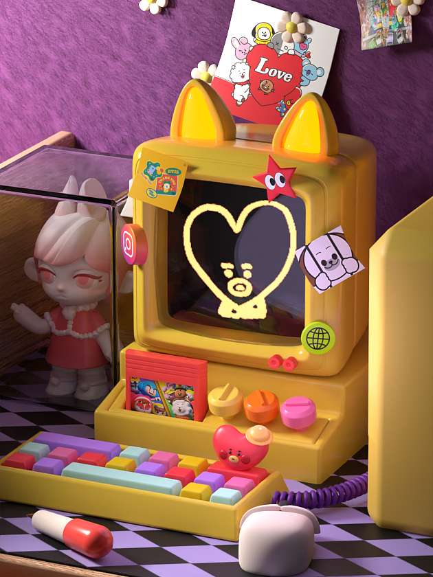 Blender工作台打卡（图ZMzYyMTc2Mjcy） - 动画/影视 - 站酷设计师瓜田兔籽原创素材 - 站酷ZCOOL