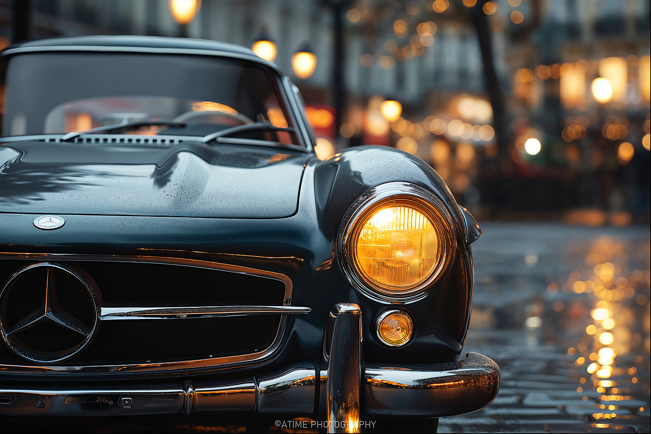 再现经典,Mercedes Benz 300 SL -AIGC