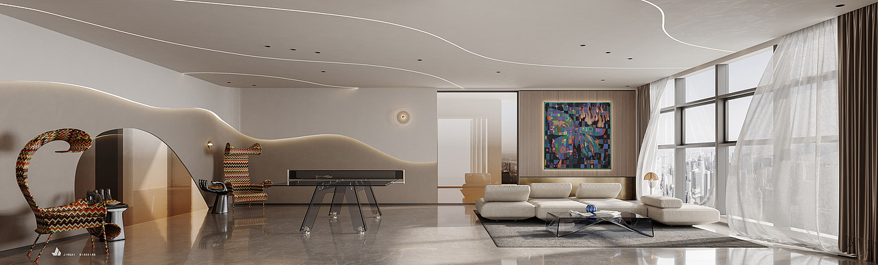 会所（图ZMzExNjczMDg0） - 家装设计 - 站酷设计师金该效果图官方账原创素材 - 站酷ZCOOL