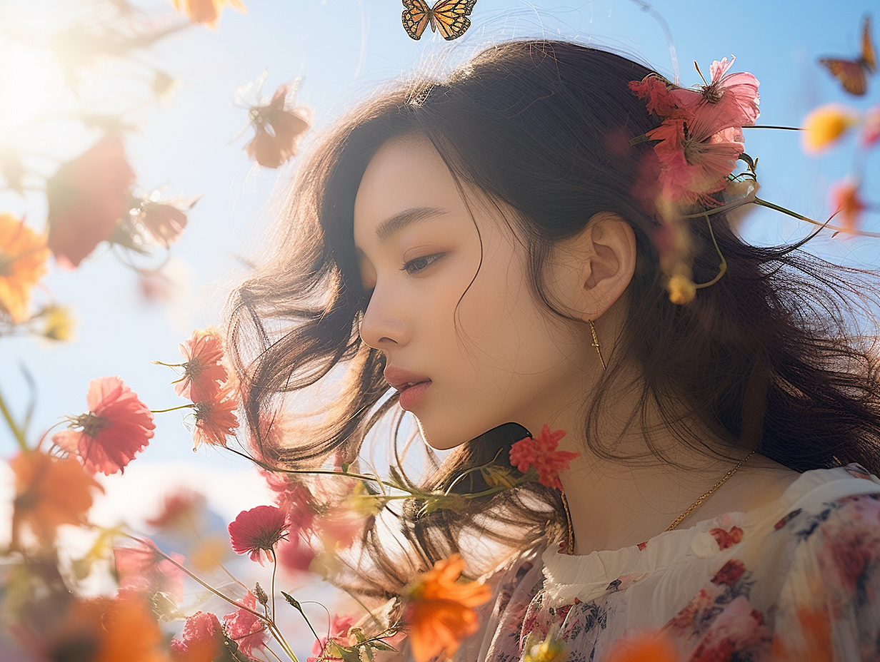 深吸一下，与美好不期而遇（图ZMzQ4MDM3MjAw） - AI作品 - 站酷设计师VRGC研究院原创素材 - 站酷ZCOOL