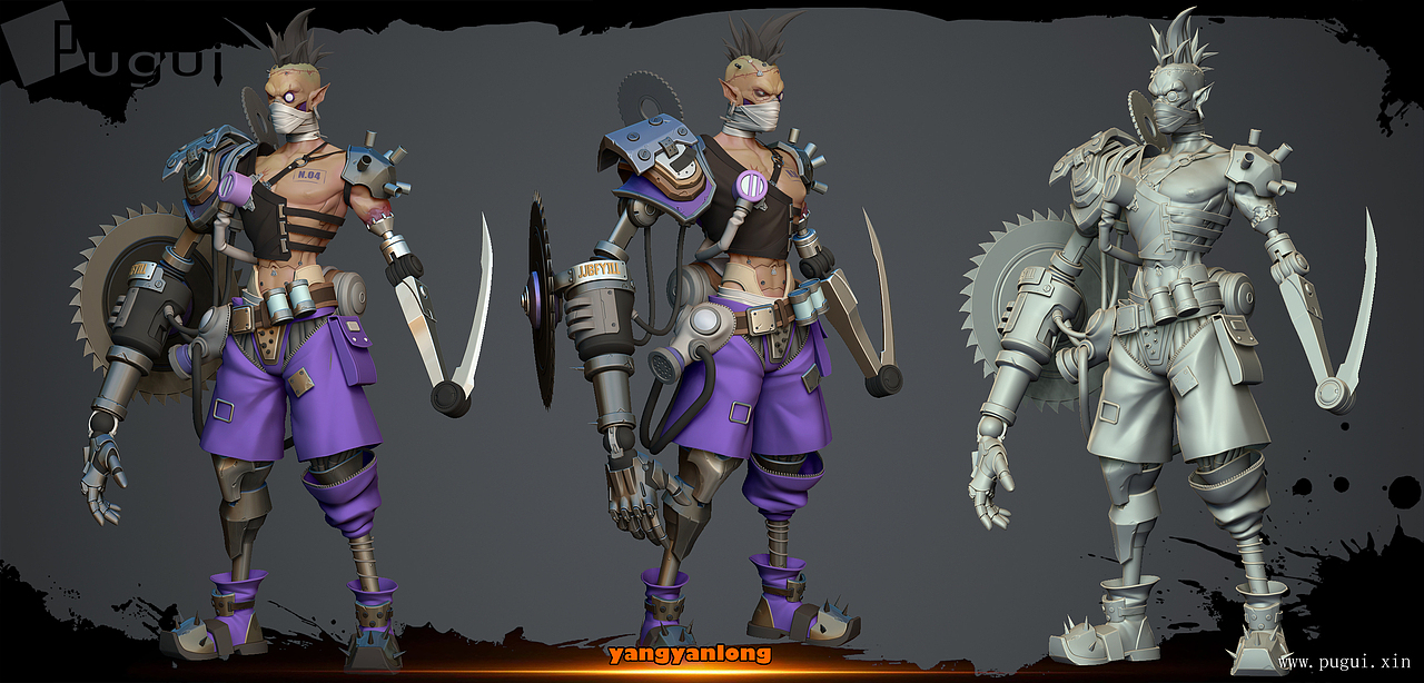 pugui游戏--角色精品班学员作品（图ZMzUxMzY5OTYw） - 人物/生物 - 站酷设计师pugui游戏原创素材 - 站酷ZCOOL