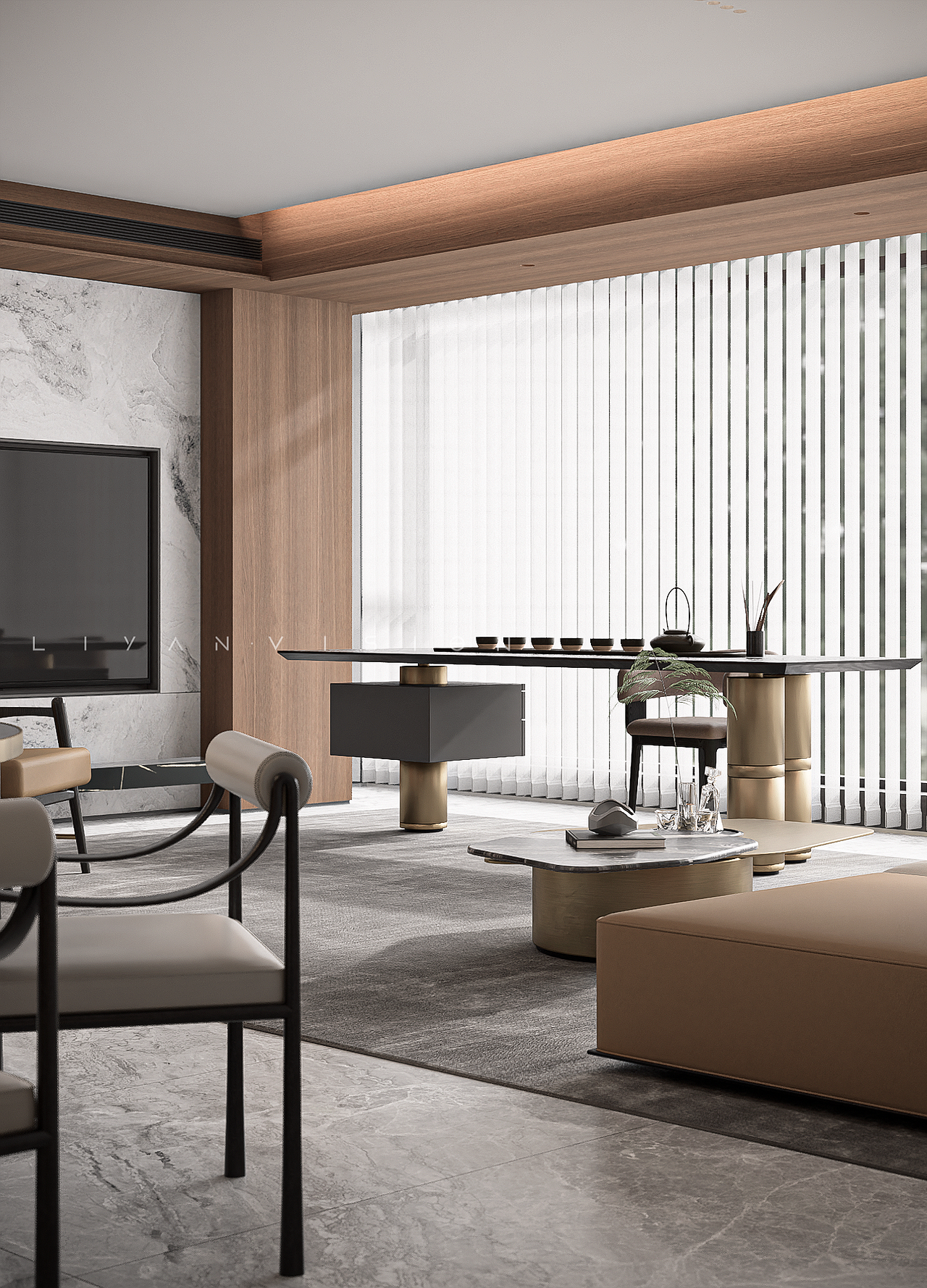 SketchUp空间表现（图ZMzQ5ODU0OTc2） - 家装设计 - 站酷设计师里研VISION原创素材 - 站酷ZCOOL