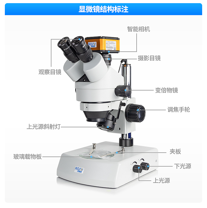 实验级体视显微镜详情页设计（图ZMzUxMTIxNDYw） - 工业用品/机械 - 站酷设计师丹尼男孩原创素材 - 站酷ZCOOL