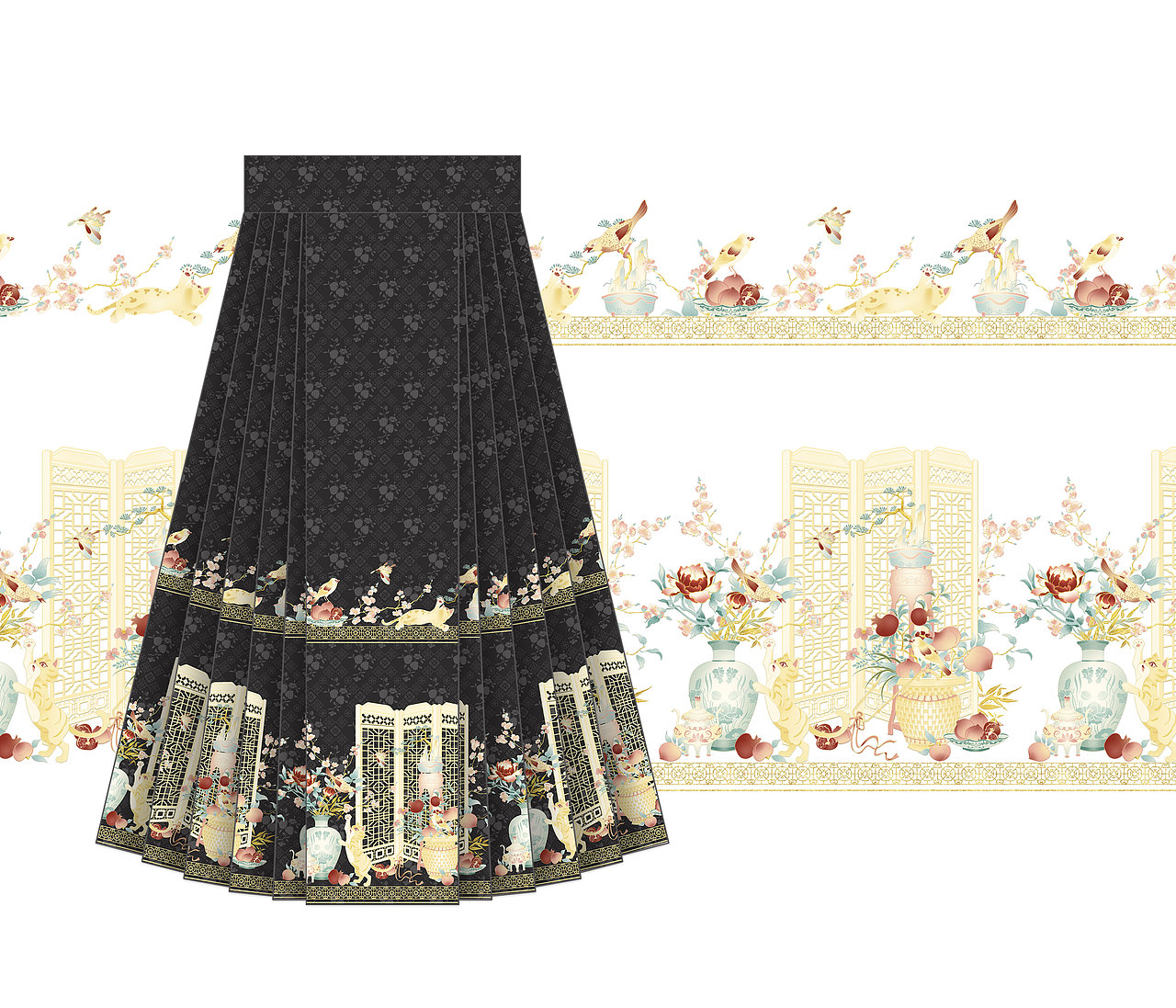 最近合集（图ZMzY3MzA0ODUy） - 传统/民族服饰 - 站酷设计师汉服设计糯米团子原创素材 - 站酷ZCOOL