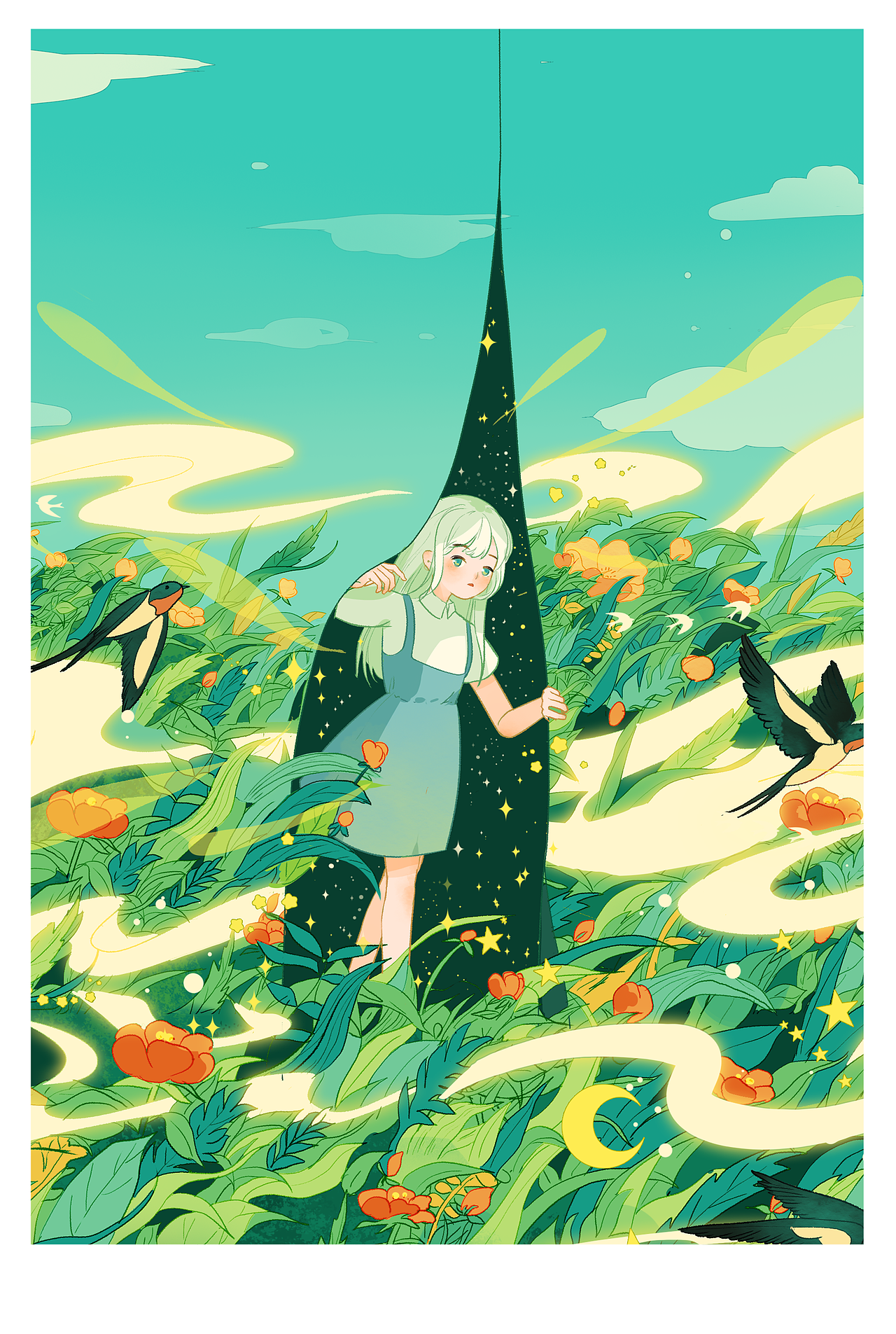 《春二月》插画合集