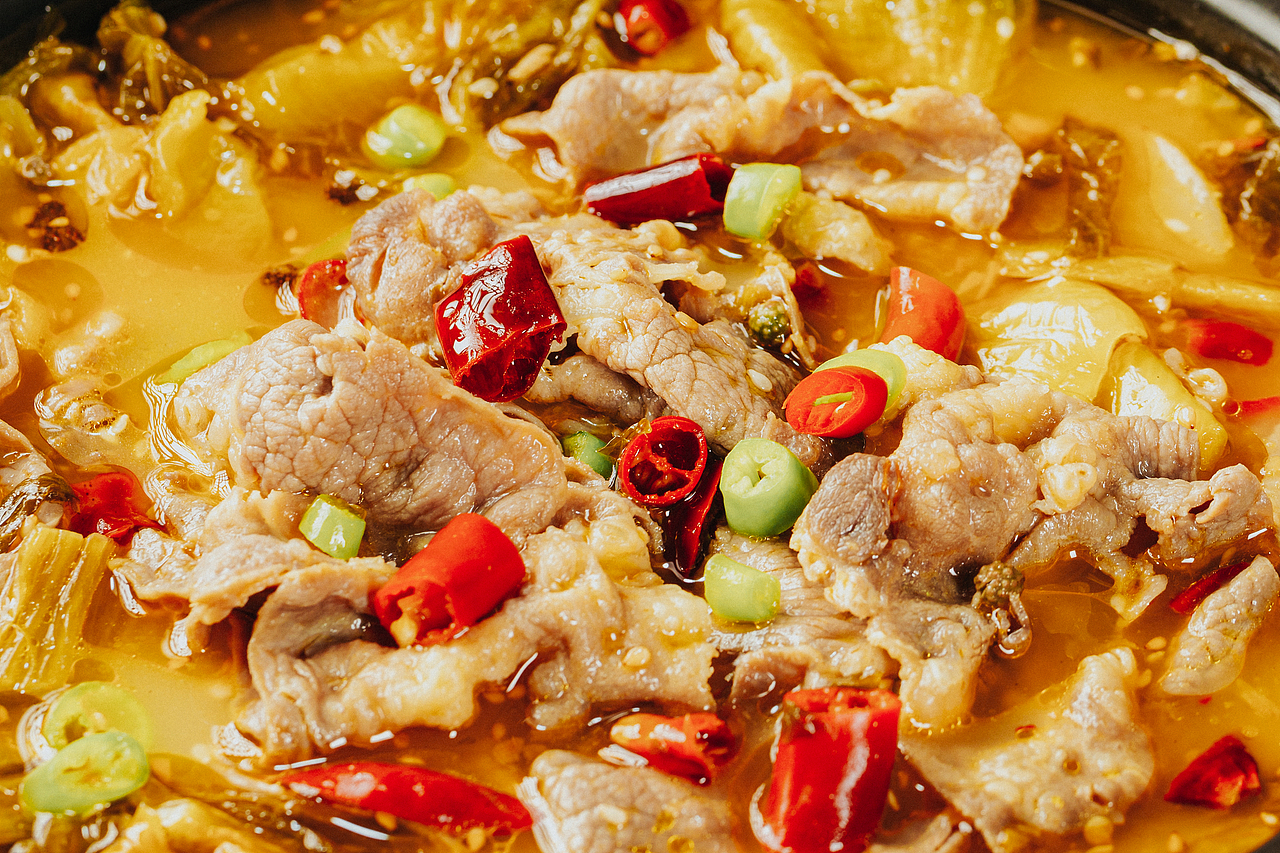 美食摄影/菜品拍摄/酸汤肥牛/产品摄影