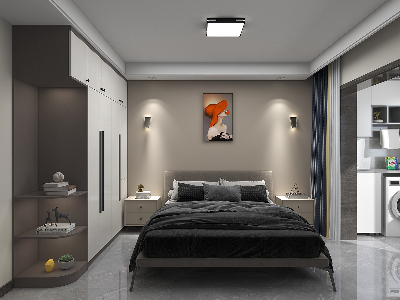 160平四室效果图