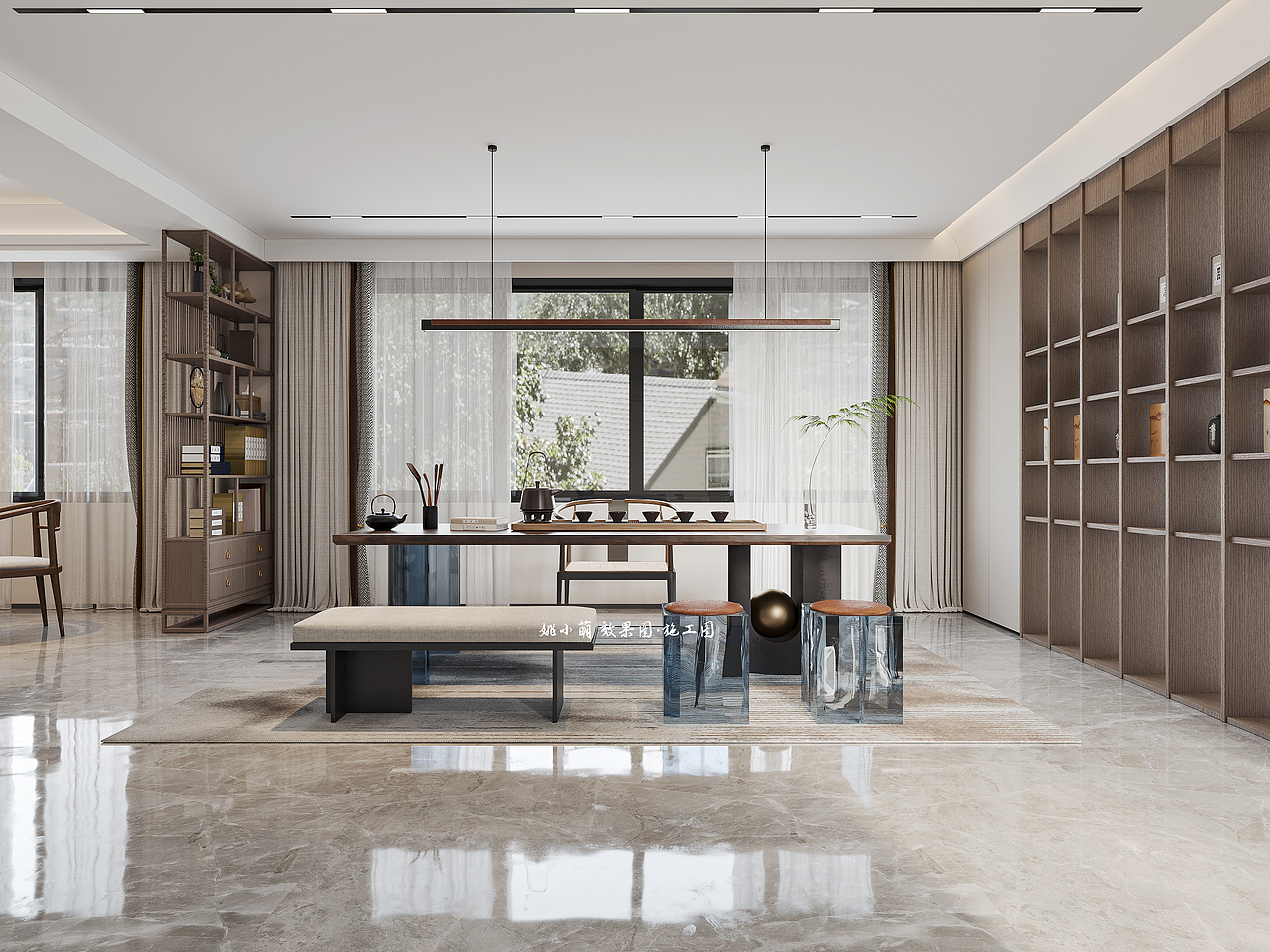 新中式风格，用典雅凸显时尚质感！