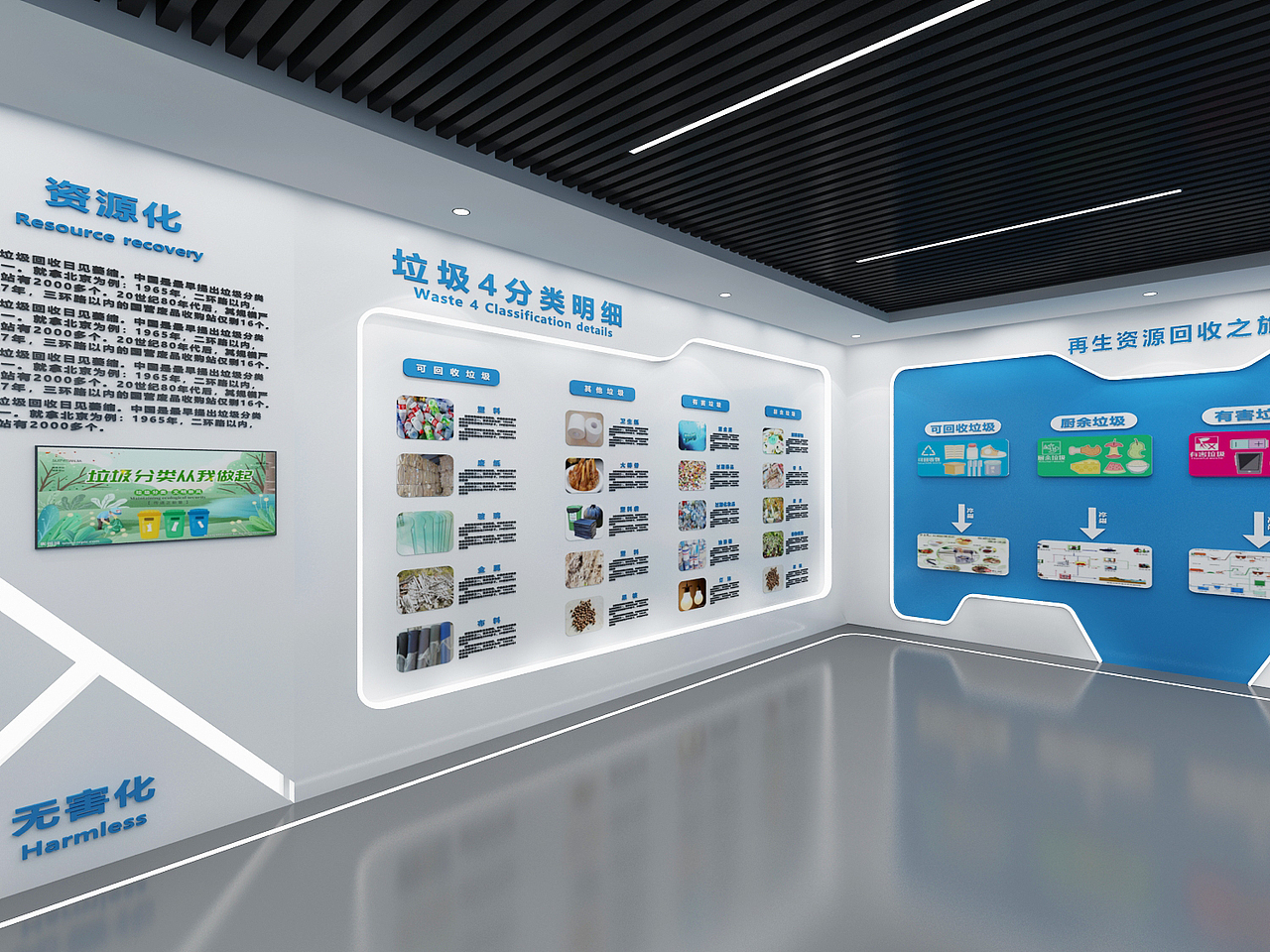 垃圾分类宣传展厅