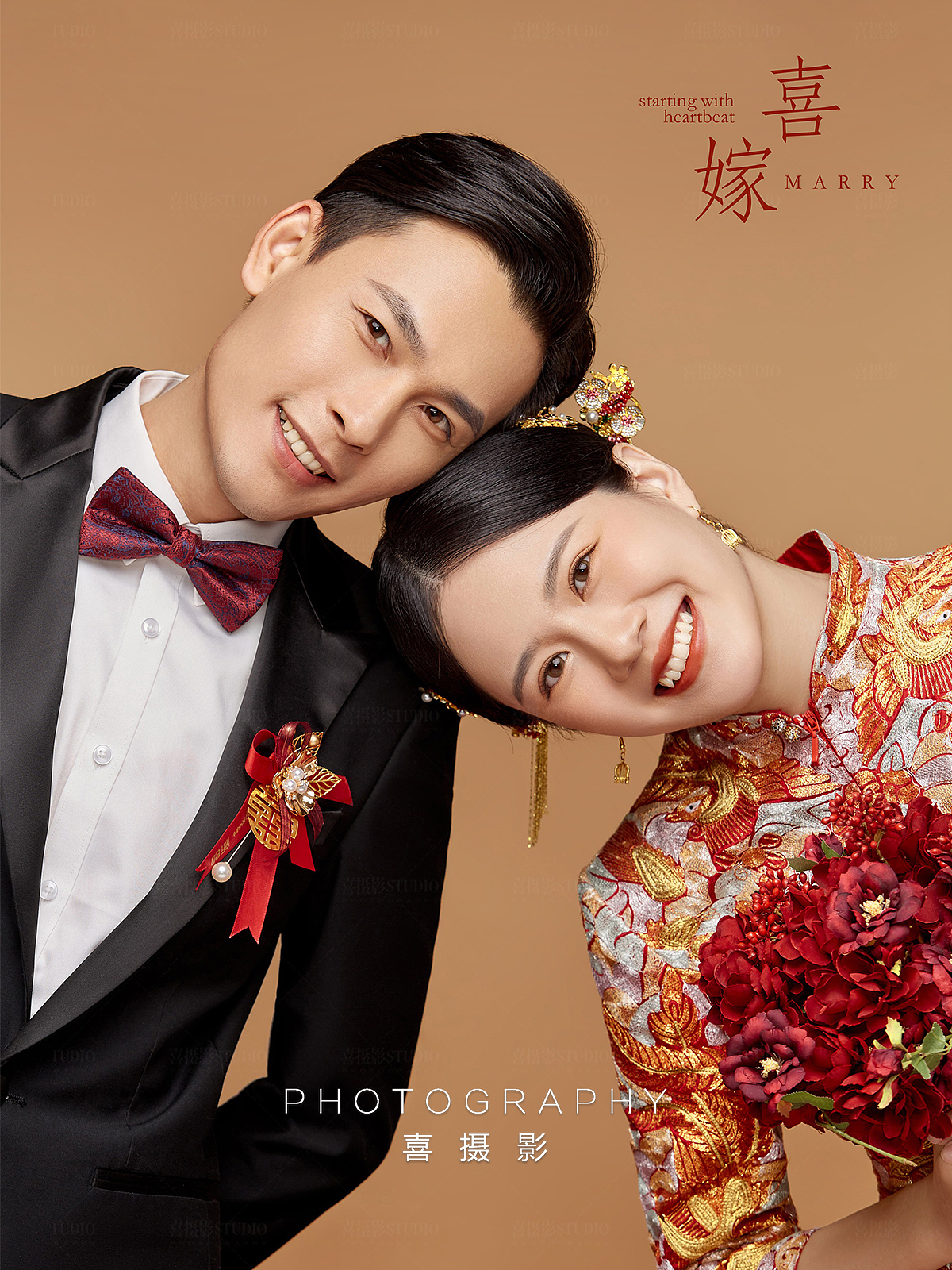 长辈超赞的新中式婚纱照,每张都太好看了