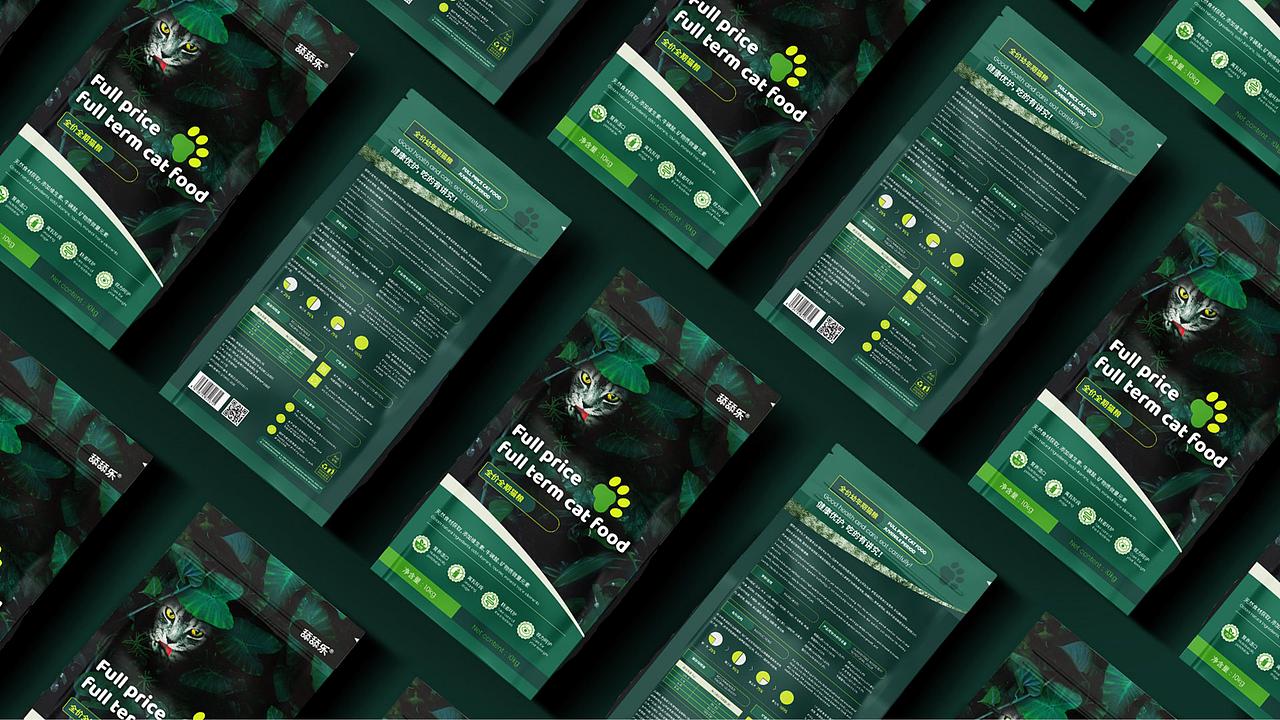 舔舔乐 - 全价宠物粮包装