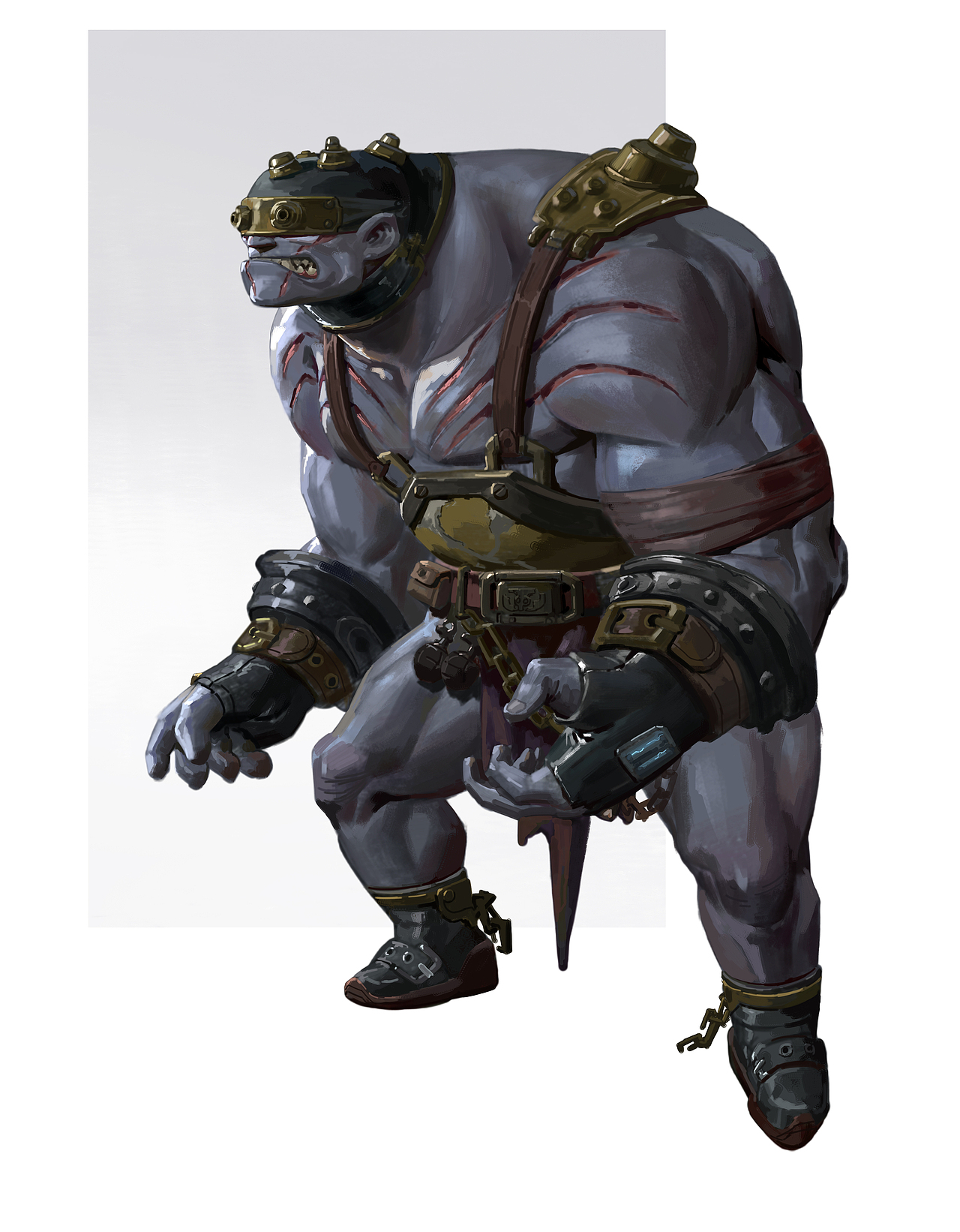 一些废土的角色的设计